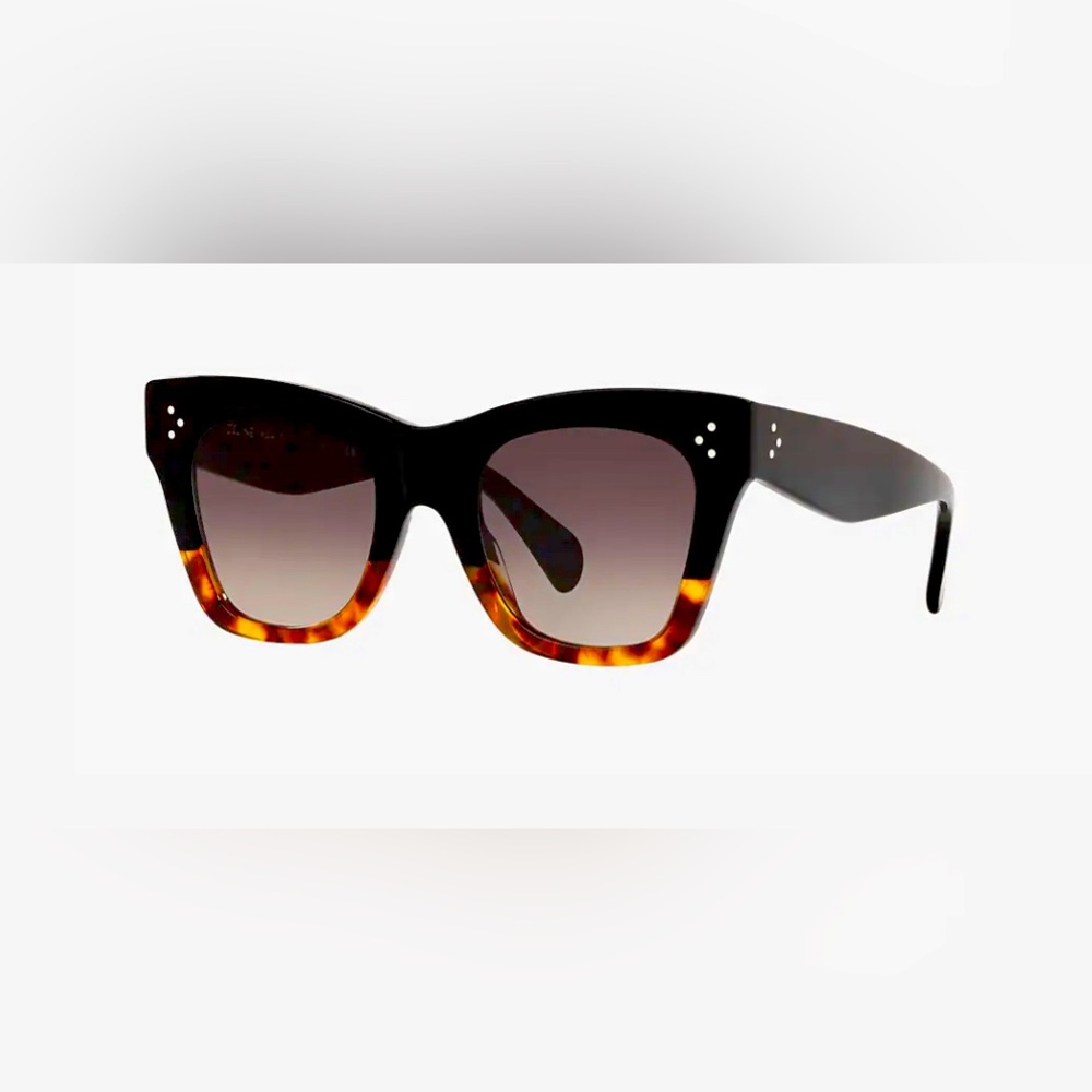 Celine Sunglasses Navy/Havana Ombré
